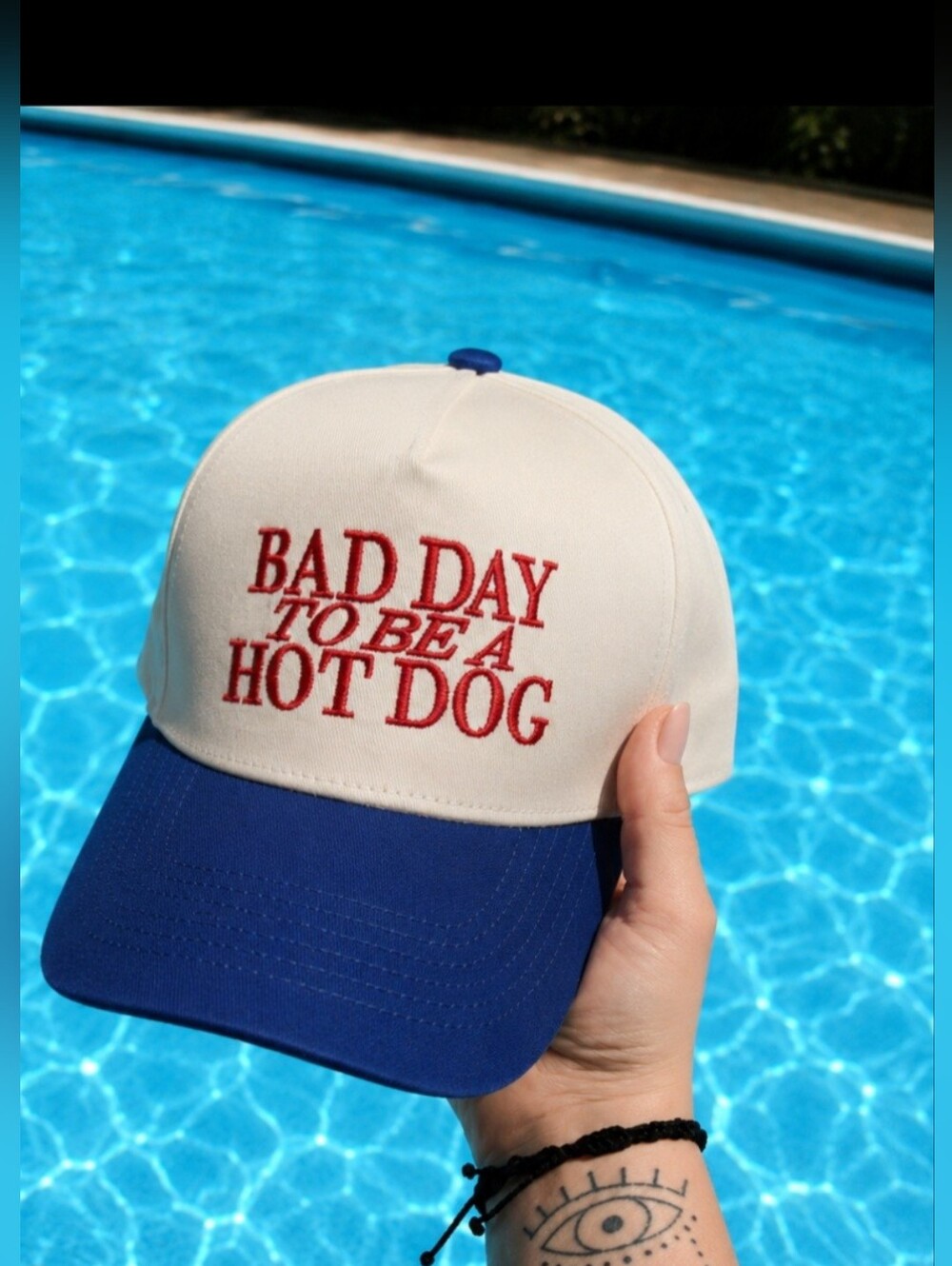 Bad Day To Be A Hot Dog Trucker Hat